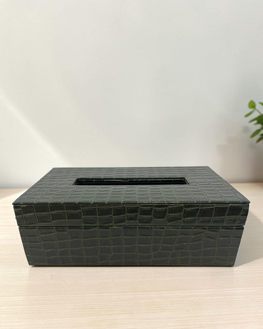 Premium leatherite Tissue box