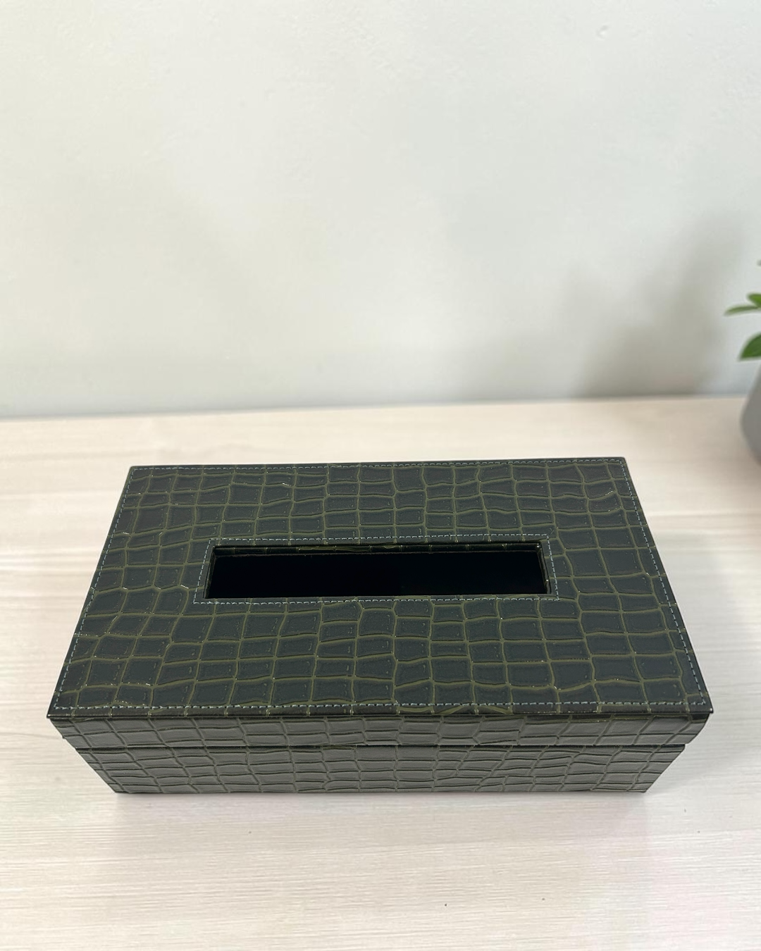 Premium leatherite Tissue box