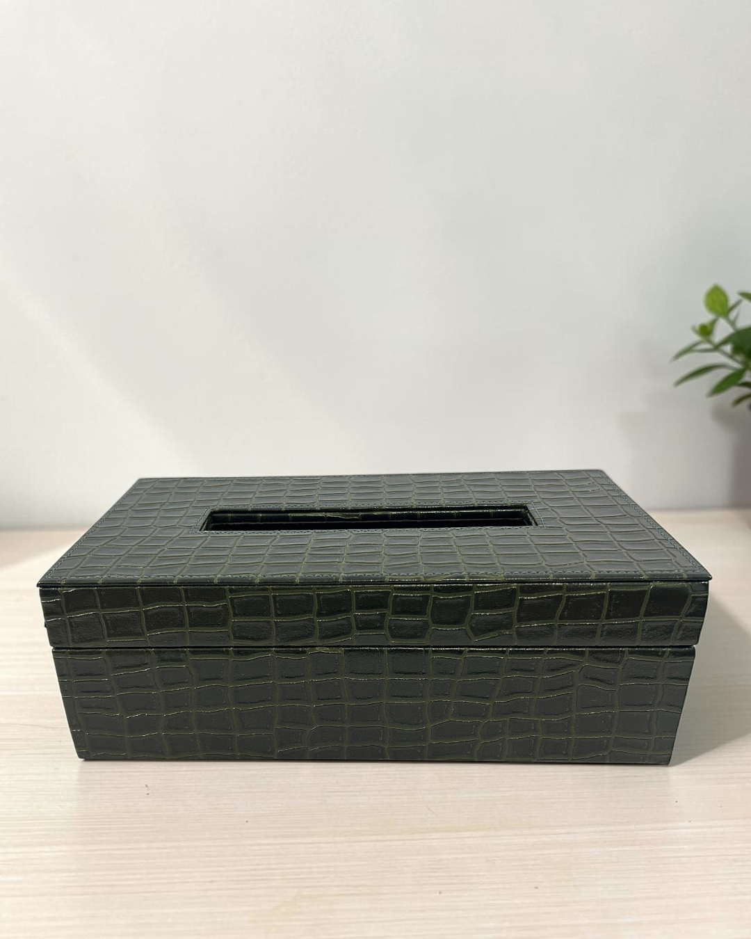 Premium leatherite Tissue box